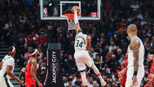 雄鹿力克猛龙 字母哥31+20+7 安东尼23+7 英格拉姆空砍29+6